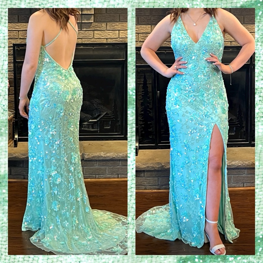 Primavera size 4 Prom Dress. Bought brand new. Non smoker home.